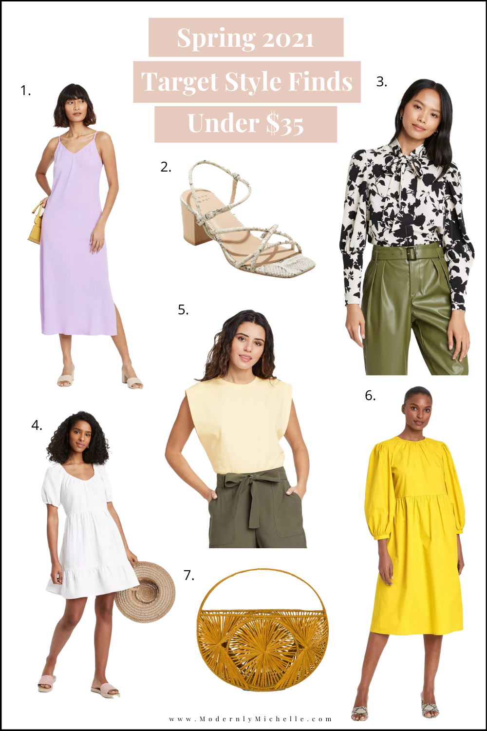 Target Spring 2021 Spring 2021 Target Style Finds Under $35 - Modernly Michelle